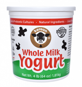 KAROUN YOGURT PLAIN 4LB 6/CASE.