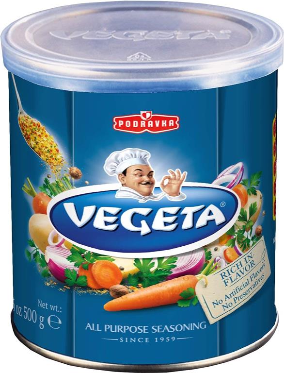 PODRAVKA VEGETA 500G CANS 24/CASE.