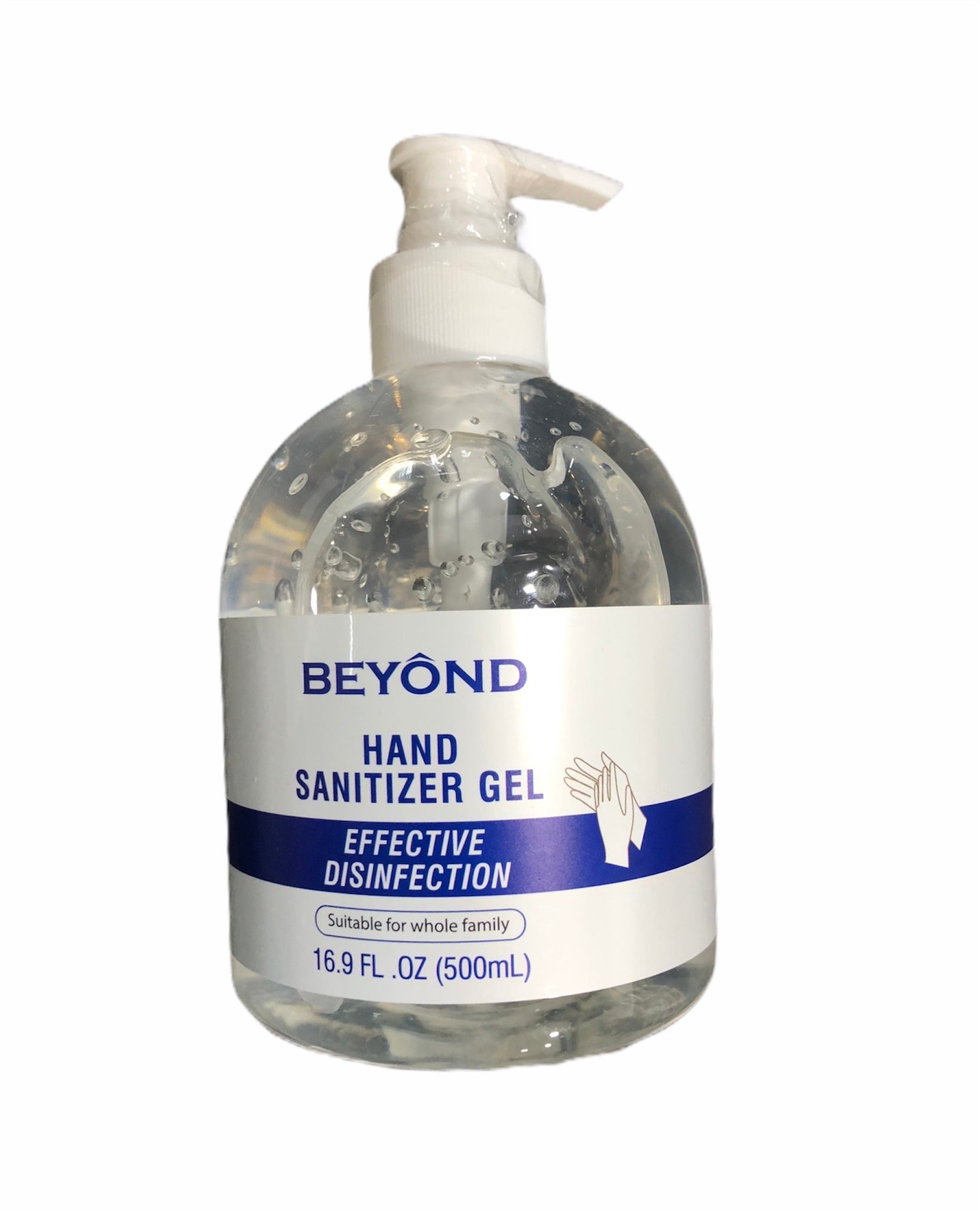 BEYOND HAND SANITIZER GEL 16.9 OZ 12/CASE