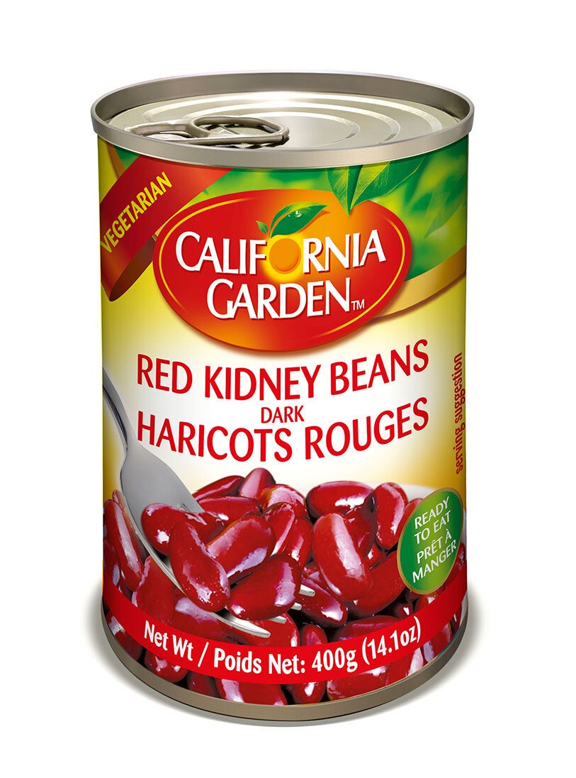 CALIFORNIA GARDEN CANNED RED KIDNEY BEANS 400G 24/