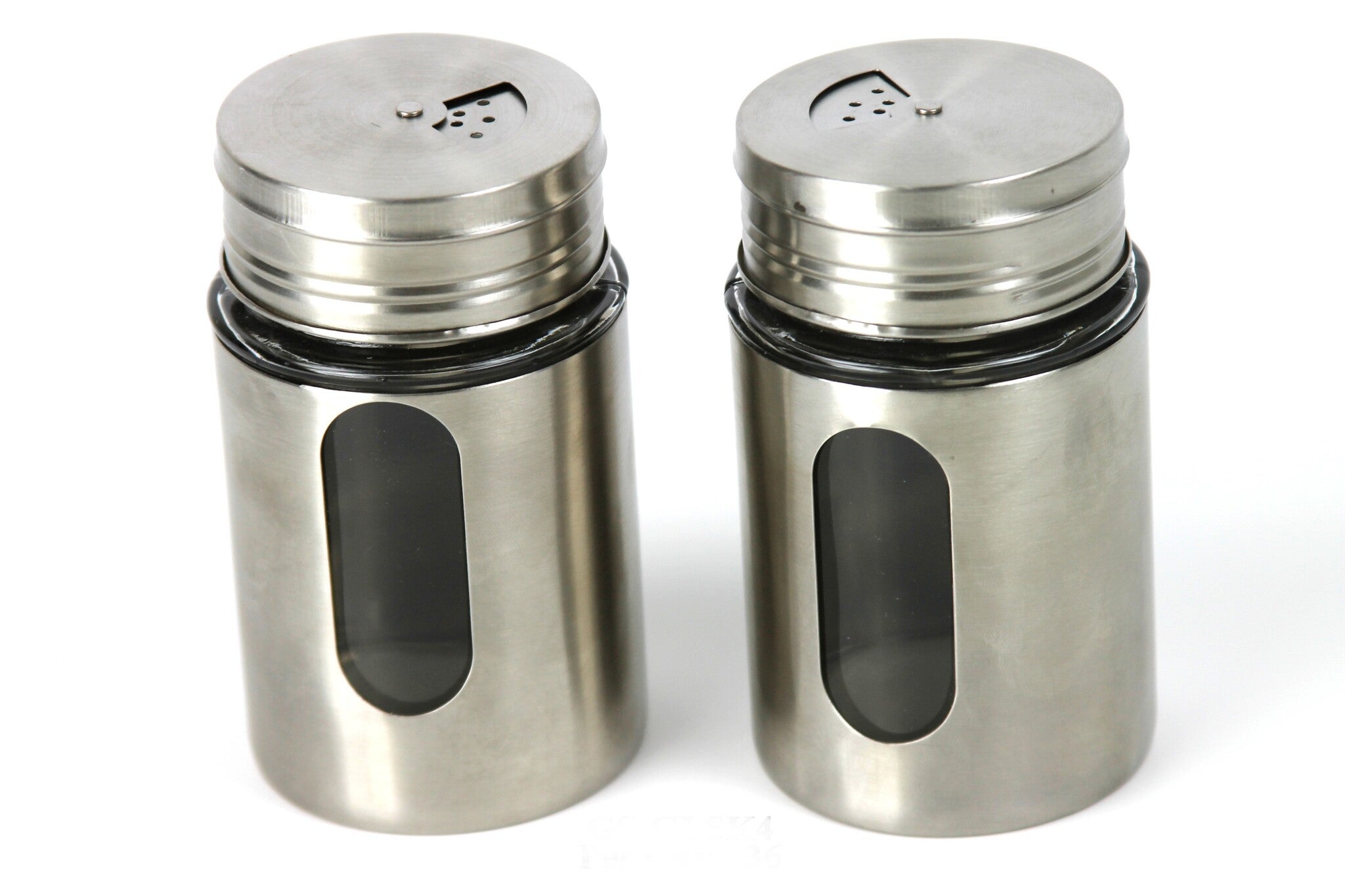 BRAND GS S/S SALT AND PEPPER SET (4.5 IN) 2 PCS 6