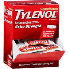 TYLENOL 2 PK 50 CT 12/CASE