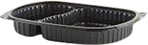 ANCHOR PKG 2 COMP BLACK CONTAINERS 21 OZ/ 10 OZ (