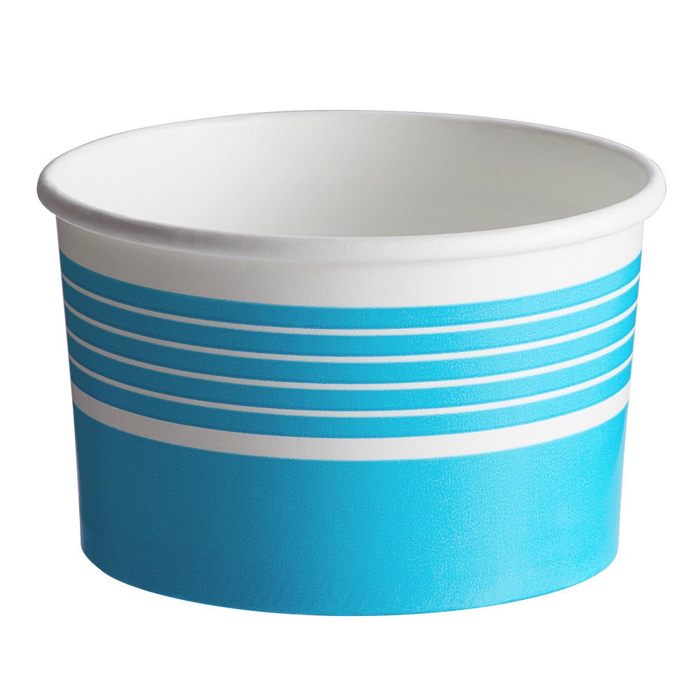 CHOICE ICE CREAM CUP BLUE 16 OZ (1000CT) #760IC16B