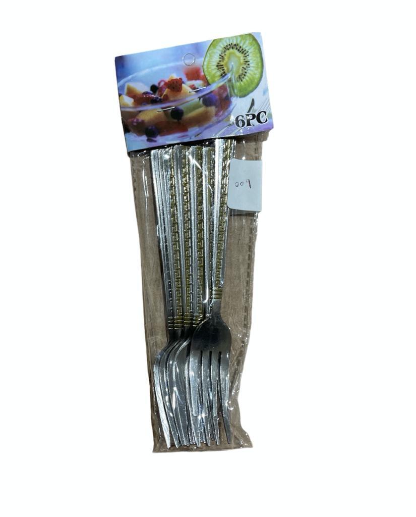 20HK009 AC132# STAINLESS TEA FORK 14.5CM 6PCS