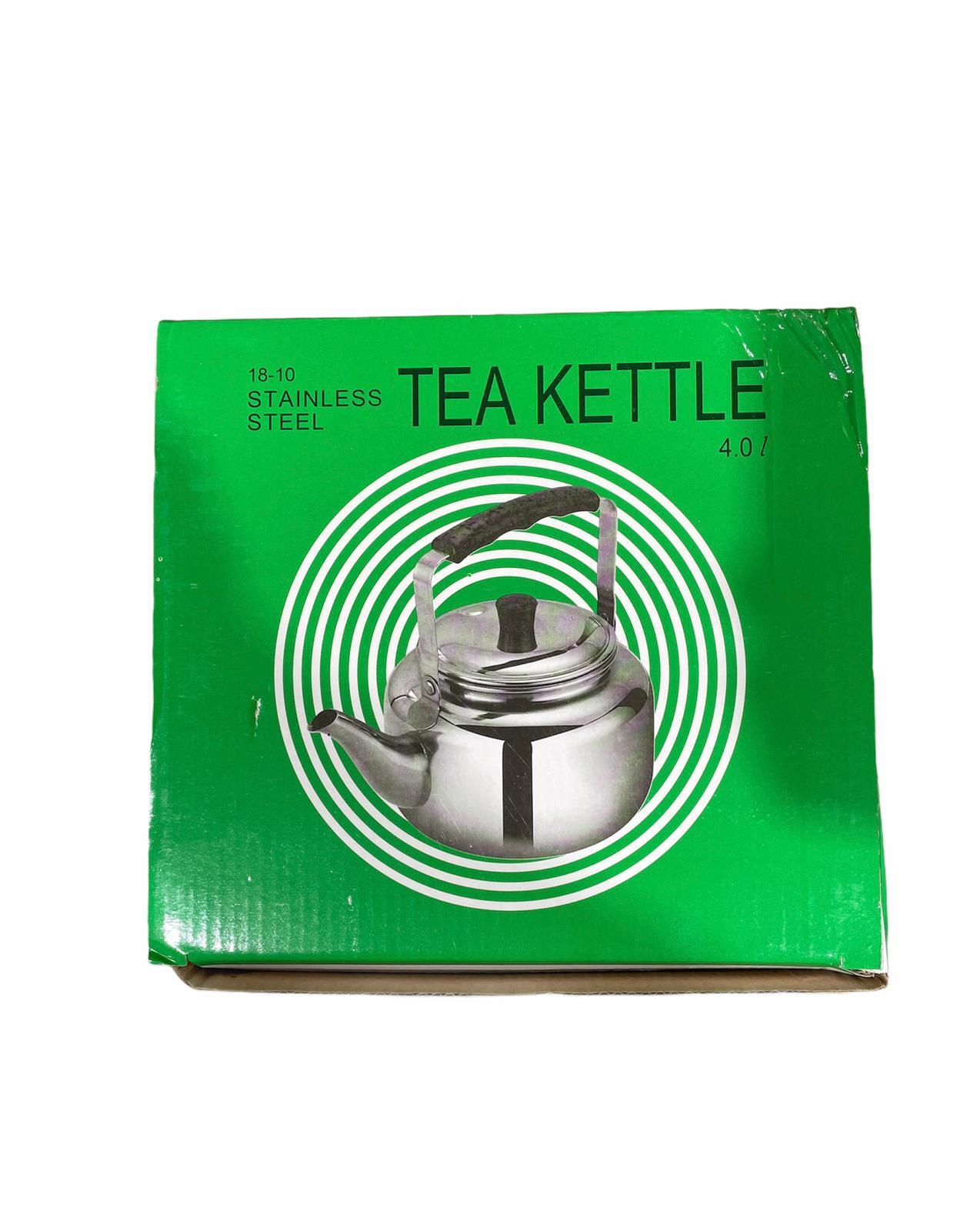 20HK021 HKC S.STEEL KETTLE 4 LITER 30M