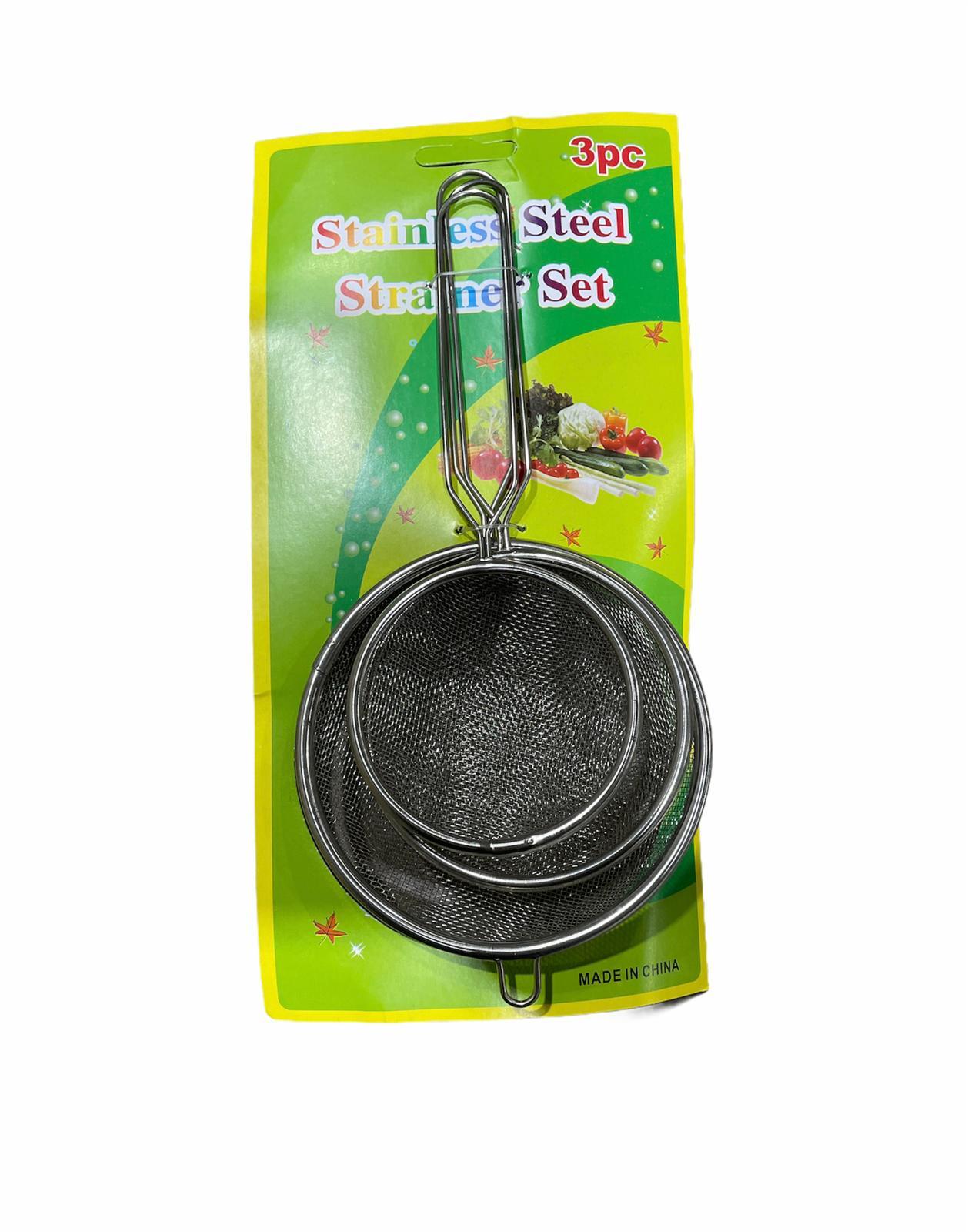 20HK101 STRAINER #16CM+18CM+20CM .3PCS 72M