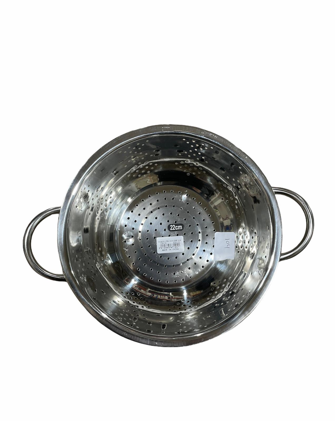 20HK104 STAINLESS STEEL RICE SIEVE 22CM 100M