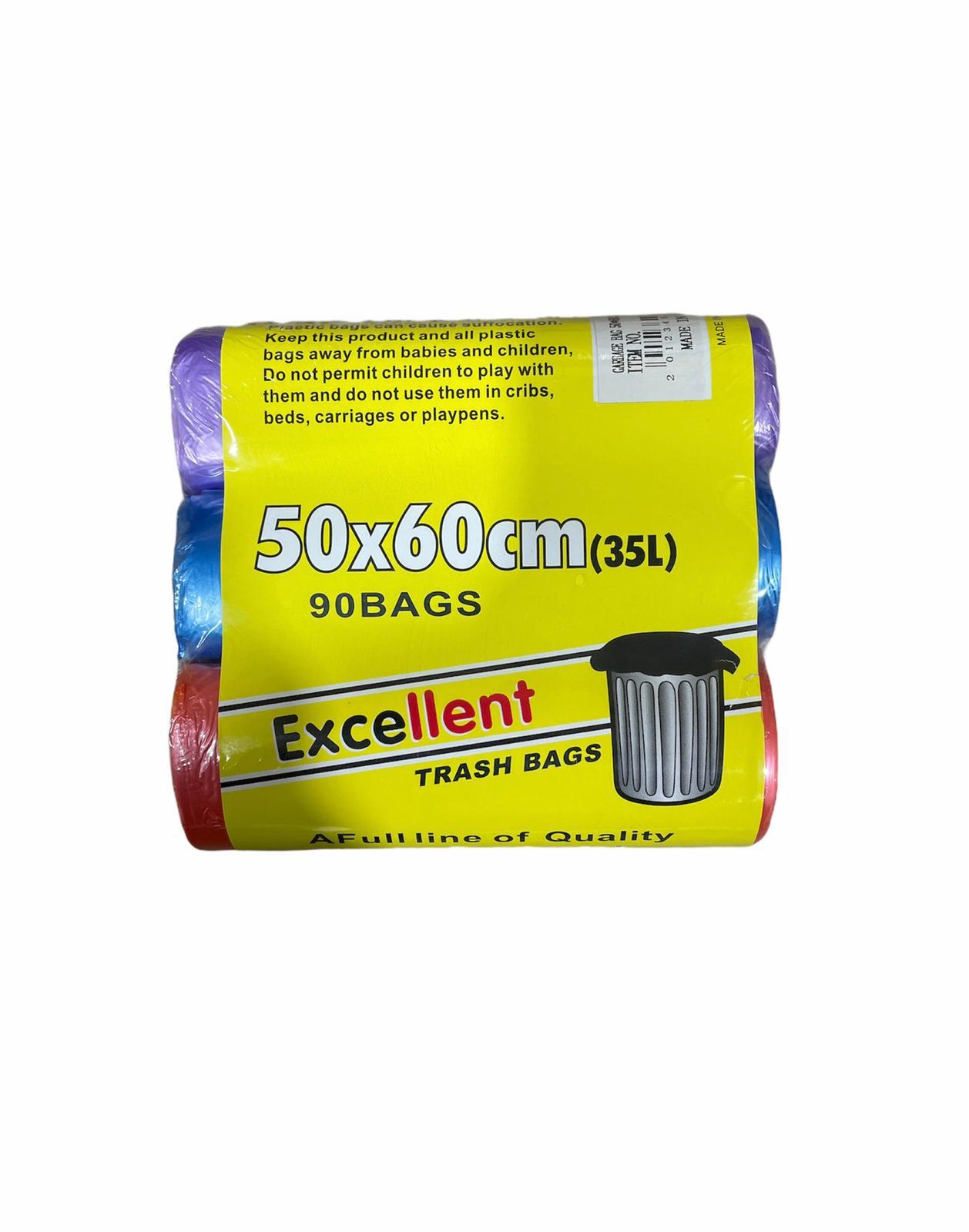 HKC TRASH BAGS 3 ROLL 35 L 30/ROLL 78G HK140 100M