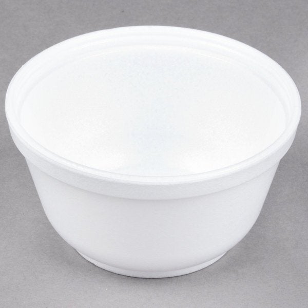 DART FOAM CONTAINERS-WHITE 10 OZ (1000 CT) #10B20