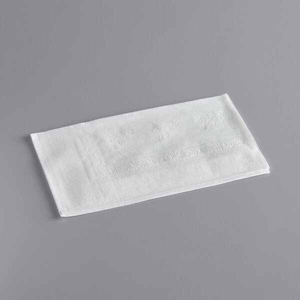 CHOICE WHITE DINNER NAPKIN 2-PLY 15"X 17"