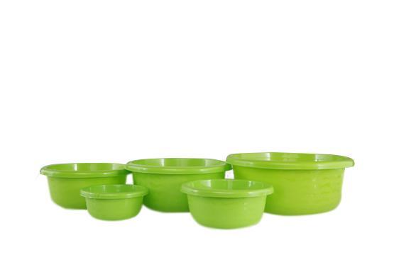 *KAMAPLAST BASIN SET 5 PCS 4/CASE