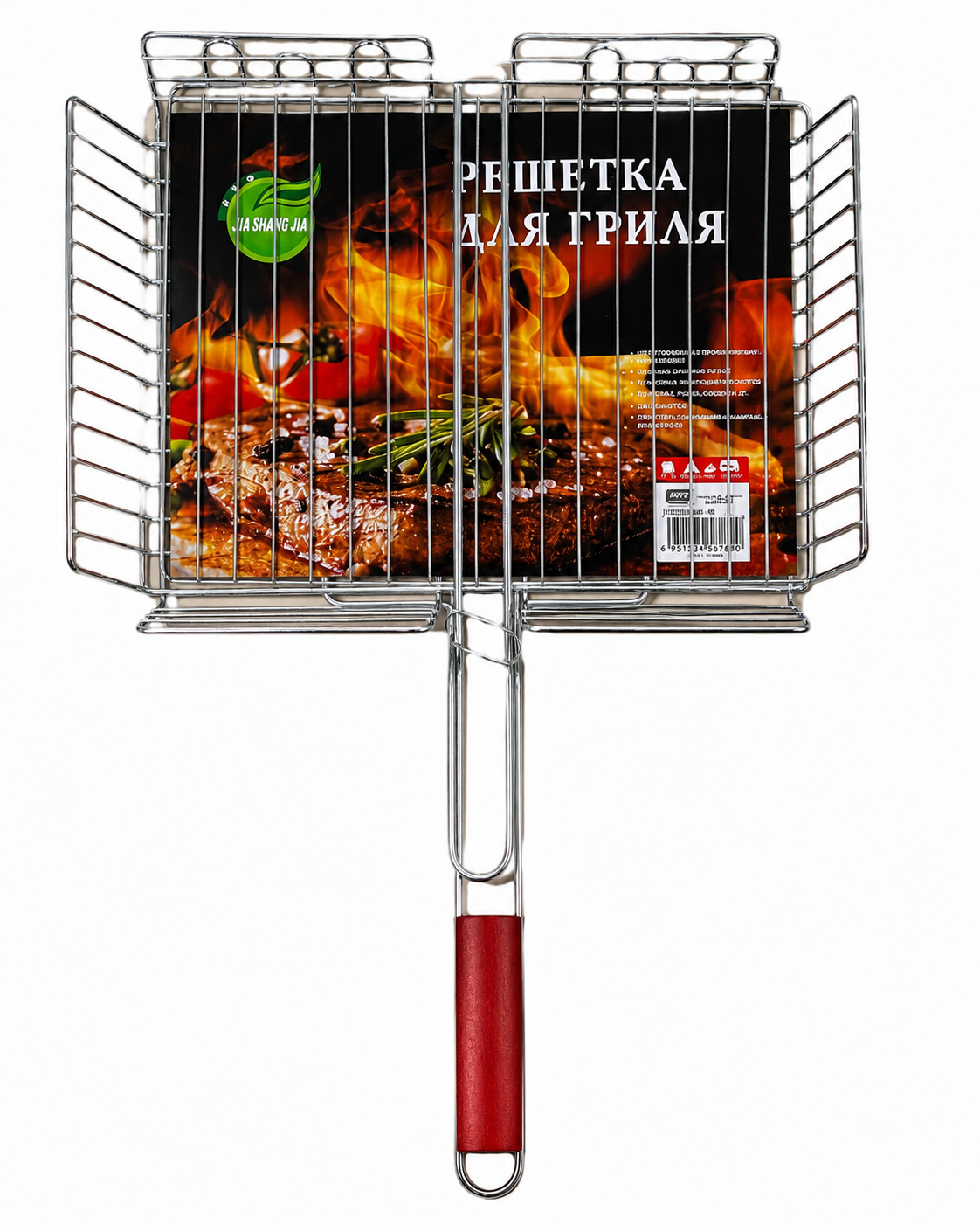 21HK104 1-103# IRON BARBECUE GRILL 34*27*5.5*56CM 24M