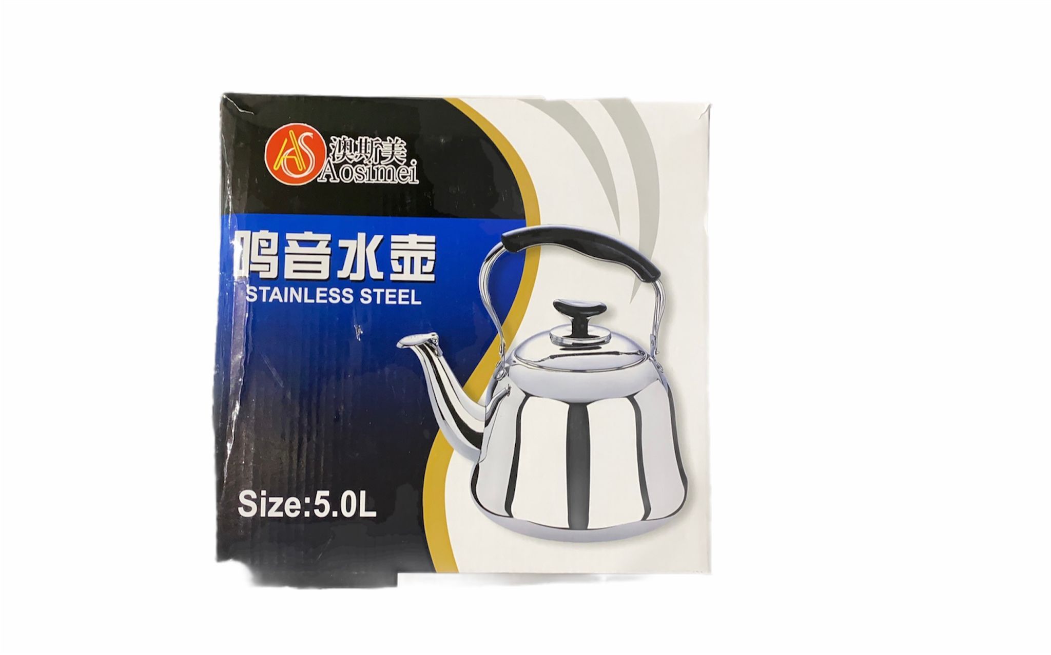 21HK134 407-1# S.S TEA KETTLE 5L 1PCS  