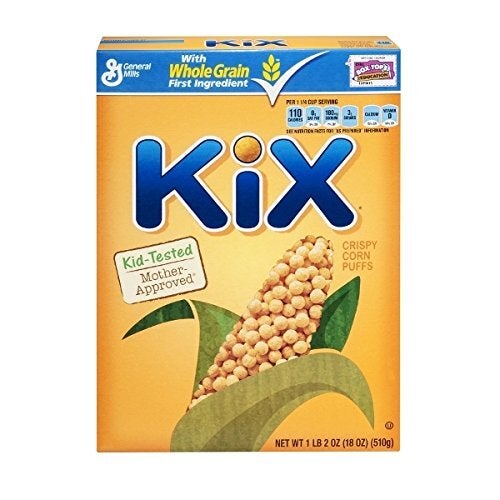 GENERAL MILLS KIX CEREAL 18OZ 10/CASE