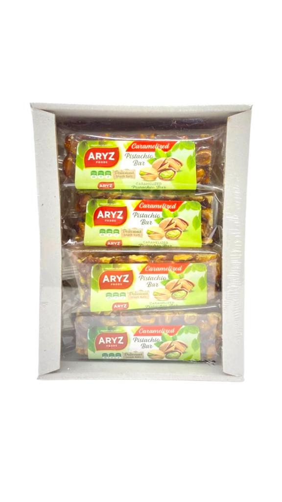 ARYZ TREATS BARS PISTACHIO CRUNCH 12CT 6/CASE