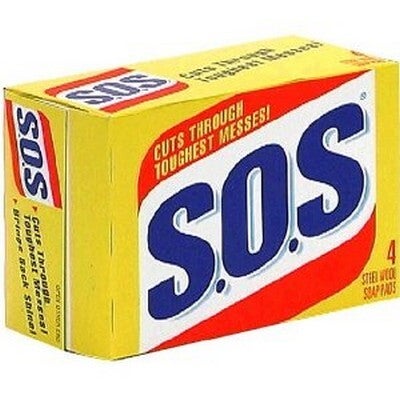 SOS SOAP PADS 4CT 24/CASE