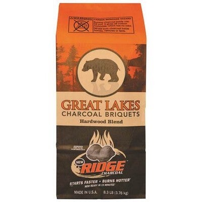 GREAT LAKES CHARCOAL 7.7LB 6/CASE