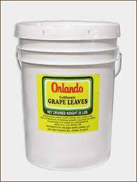 ORLANDO GRAPE LEAVES BULK 25LB