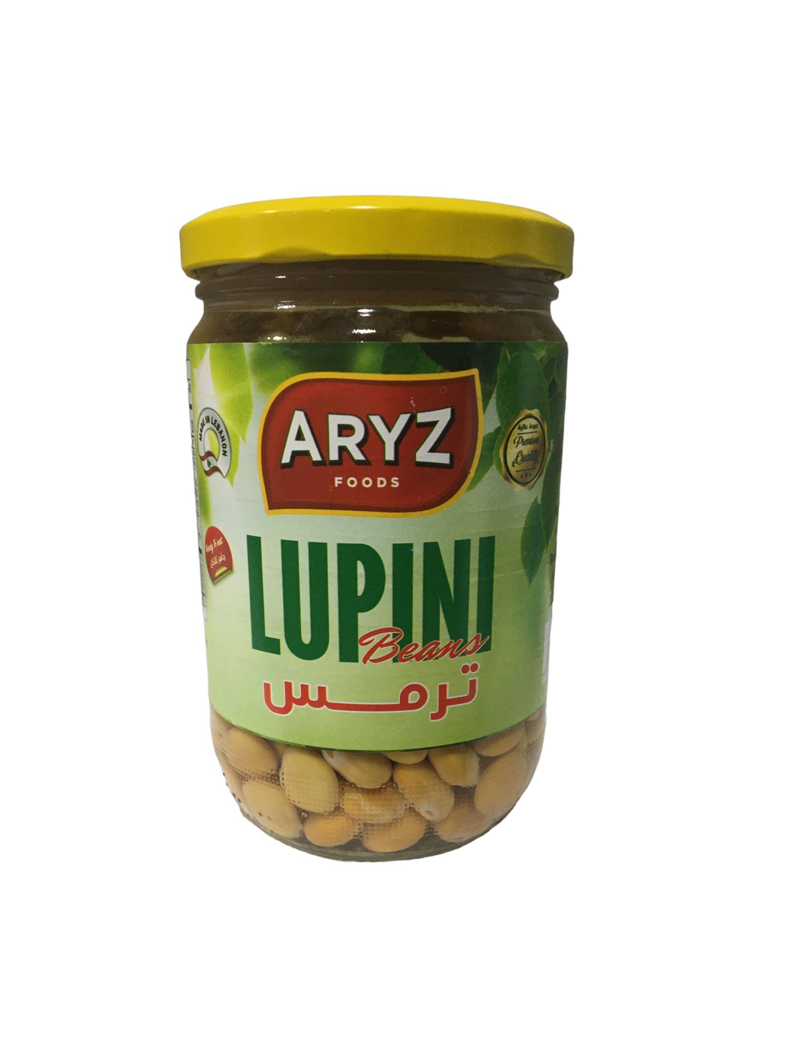 ARYZ PICKLED LUPINI BEANS 660G 12/CASE