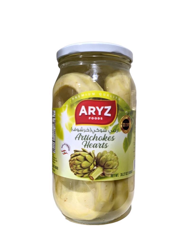 ARYZ PICKLED ARTICHOKES HEARTS 1000G 12/CASE