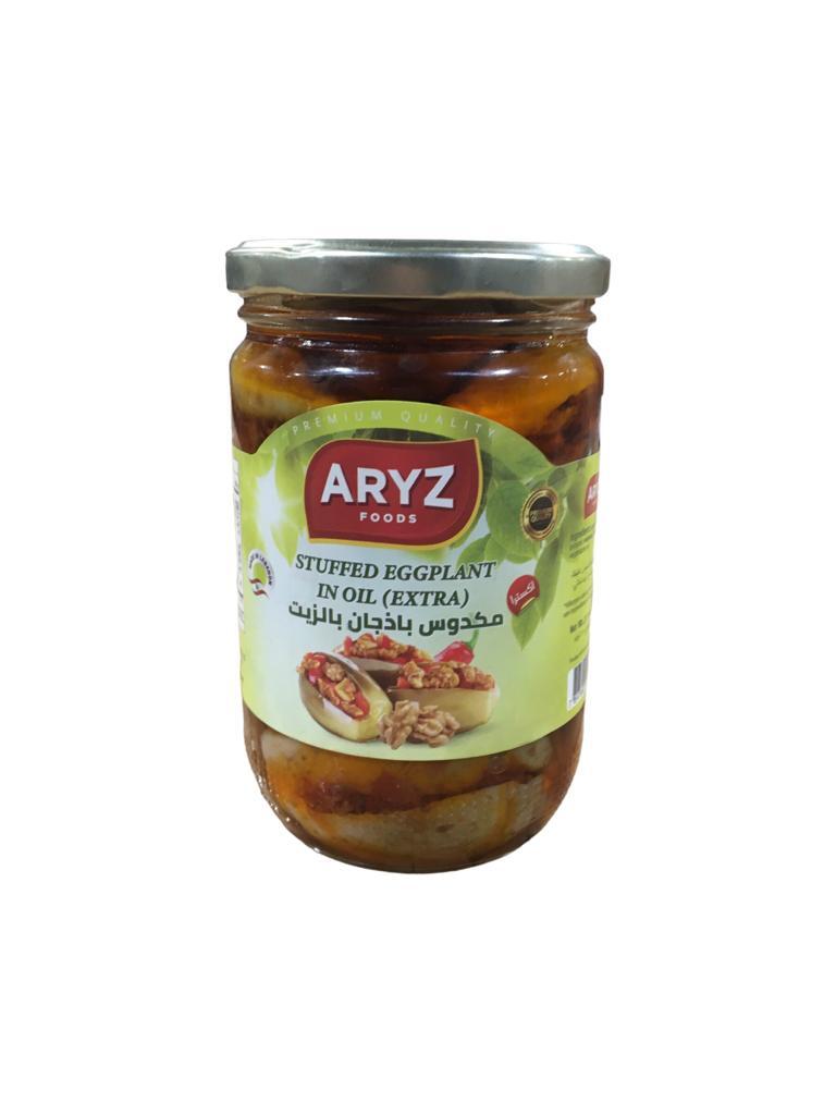 ARYZ STUFFED EGGPLANT MAKDOUS 660G 12/CASE
