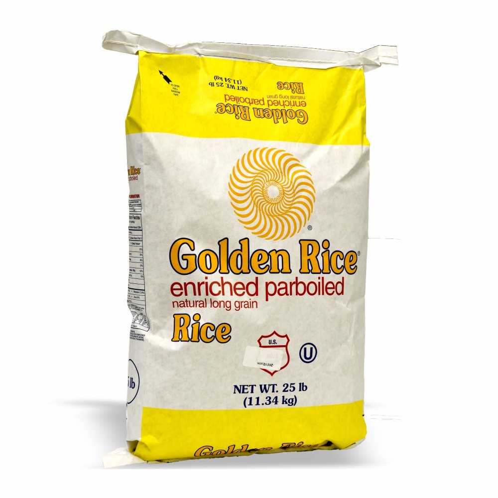 GOLDEN RICE PARBOILED 25LBS.