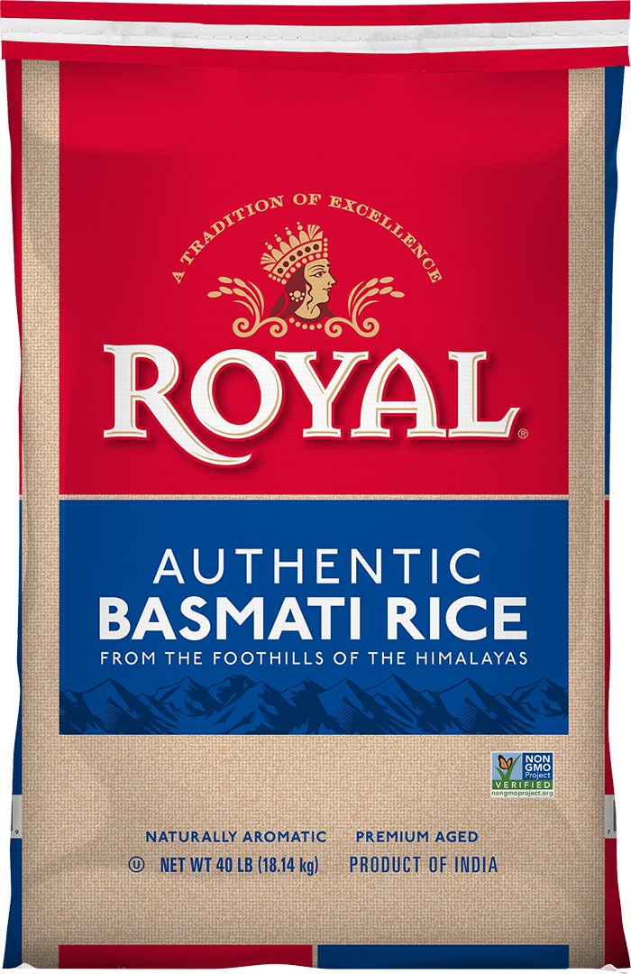 ROYAL BASMATI RICE 40 LB.