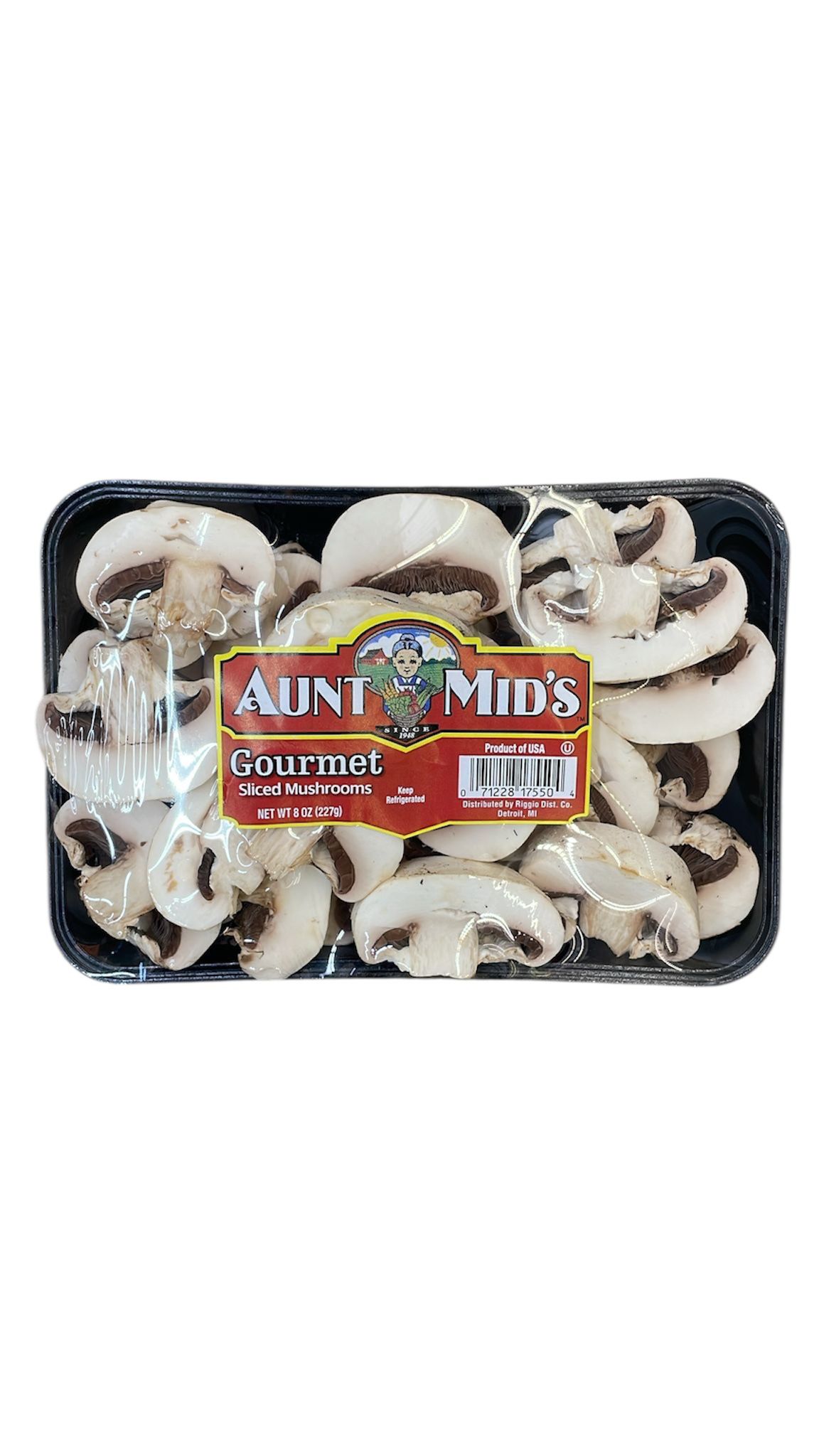 Steak Slice Mushrooms 6x8oz