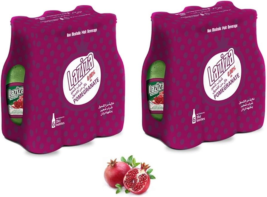 LAZIZA POMEGRANATE 6 PACK 4/CASE