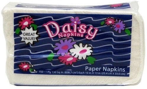DAISY NAPKINS 150 CT 18/CASE