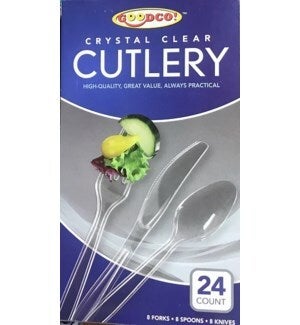 GOODCO CRYSTAL CLEAR COMBO 24 CT 24/CASE