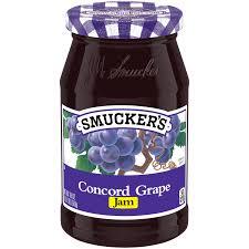 SMUCKER'S GRAPE JAM 12 OZ 12/CASE