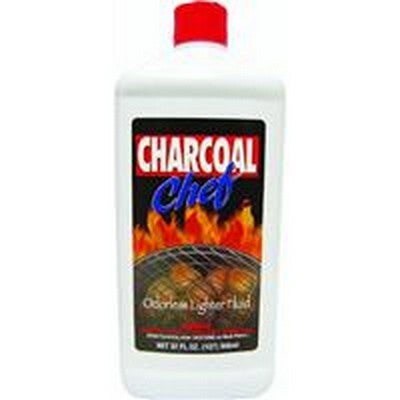 CHEF CHARCOAL LIGHTER FLUID 32OZ 12/CASE