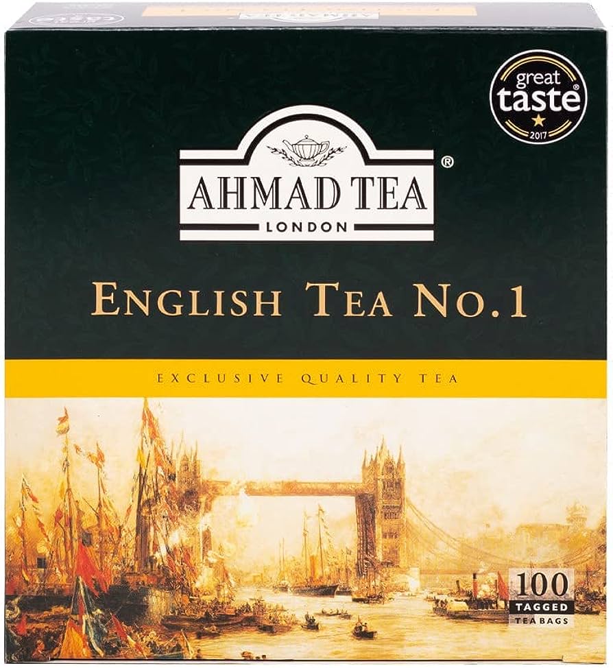 AHMAD TEA BAGS ENGLISH NUMBER 1 100CT 24/CASE.