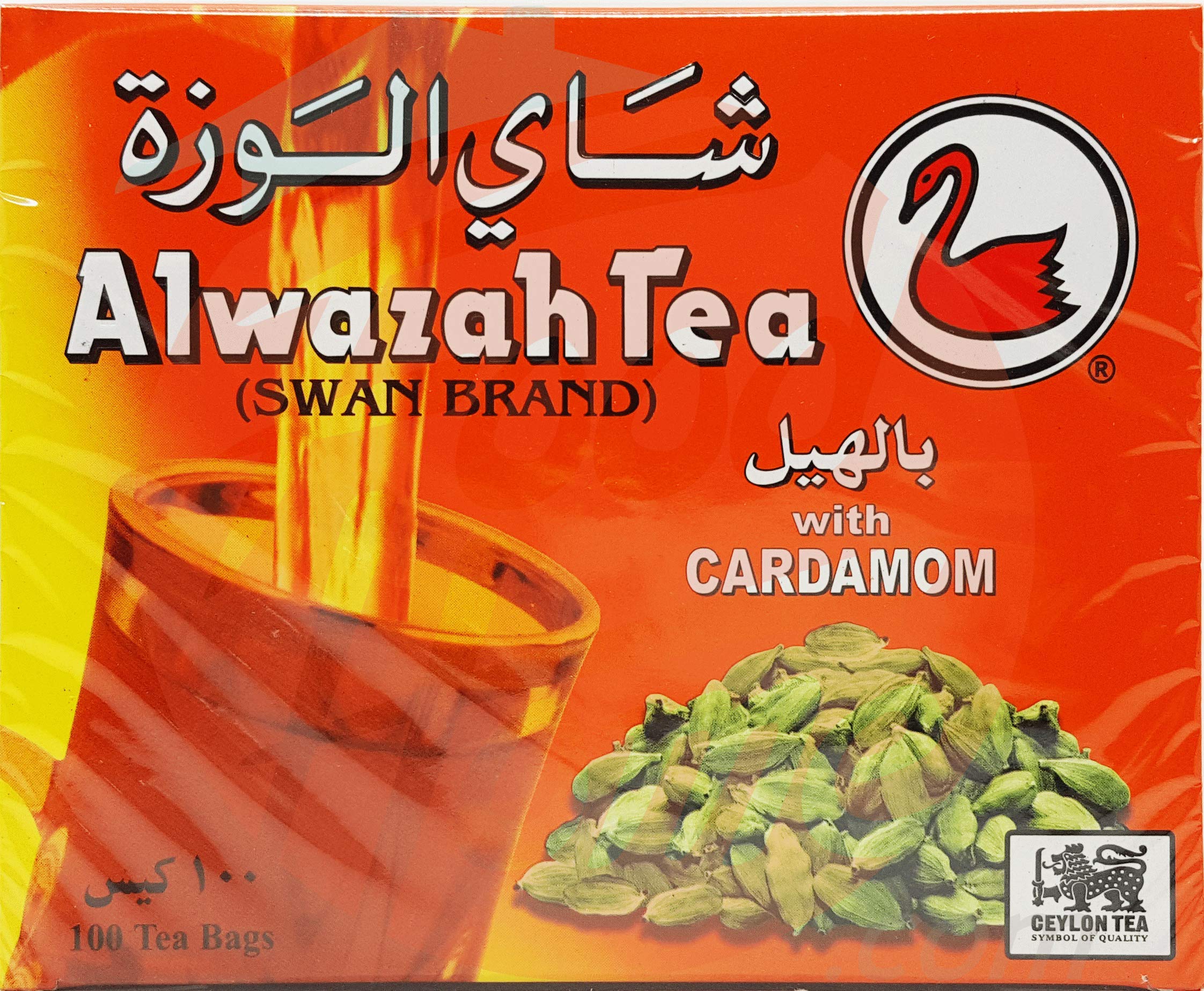ALWAZAH TEA BAG W/CARDAMOM 100 CT 12/CASE.
