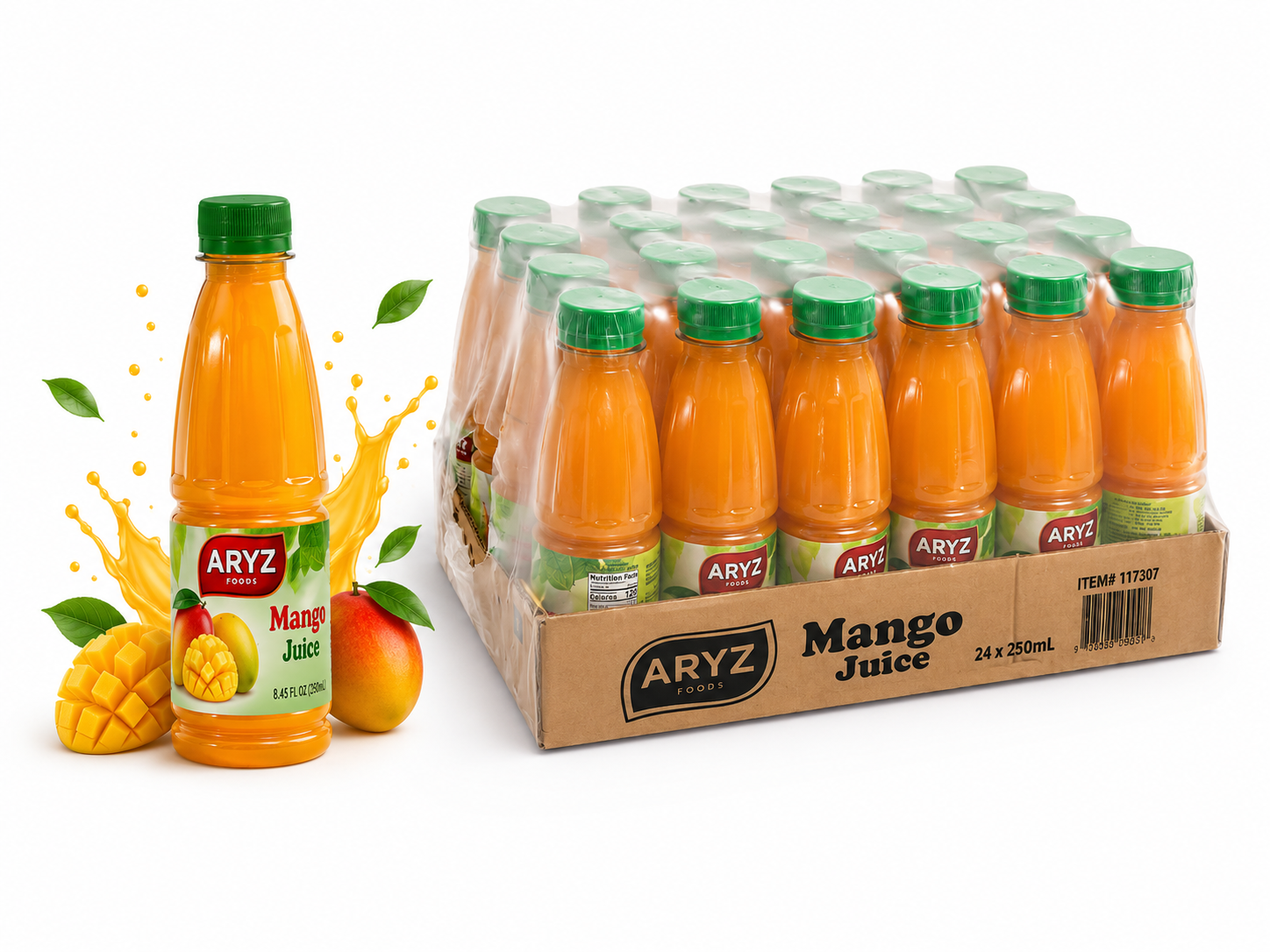 *ARYZ MANGO JUICE 250ML 24/CASE