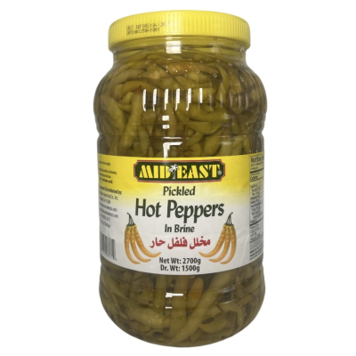 MIDDLE EAST HOT PEPPER PICKLE 2700 G 6/CASE