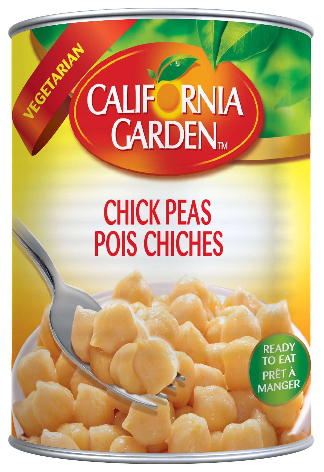 CALIFORNIA GARDEN CANNED CHICKPEAS 400G 24/CASE