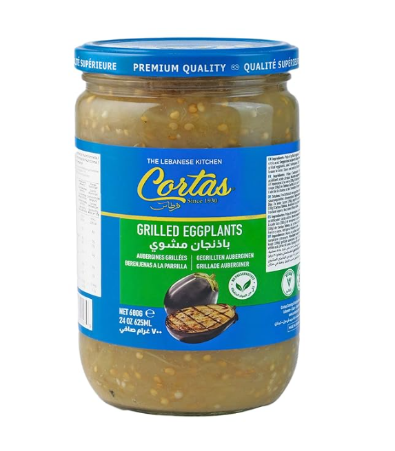 CORTAS EGGPLANT GRILLED 24OZ 12/CASE