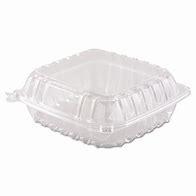 DART CLEAR HINGED CONTAINER 8X8X3 (250 CT) #C51UT1