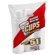 DART FOAM CUPS 8.5 OZ 51 CT (RED) 24/CASE