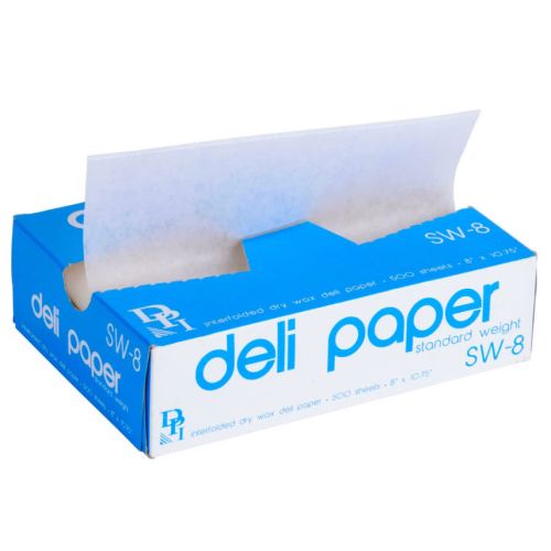 BAGKRAFT MARKETWAX DELI PAPER 8&amp;quot;X10.75&amp;quot; (12/500 CT