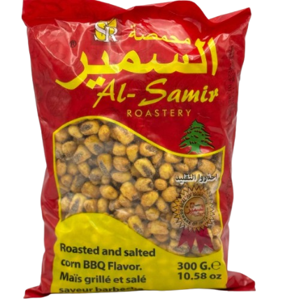 ALSAMIR ROASTED CORN NUTS BBQ 300G 40/CASE