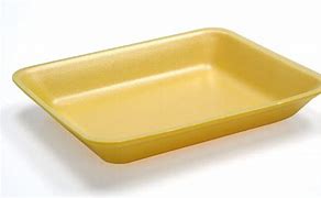 DYN-A-PAK FOAM TRAY YELLOW 10X8X1 (400 CT) #8H