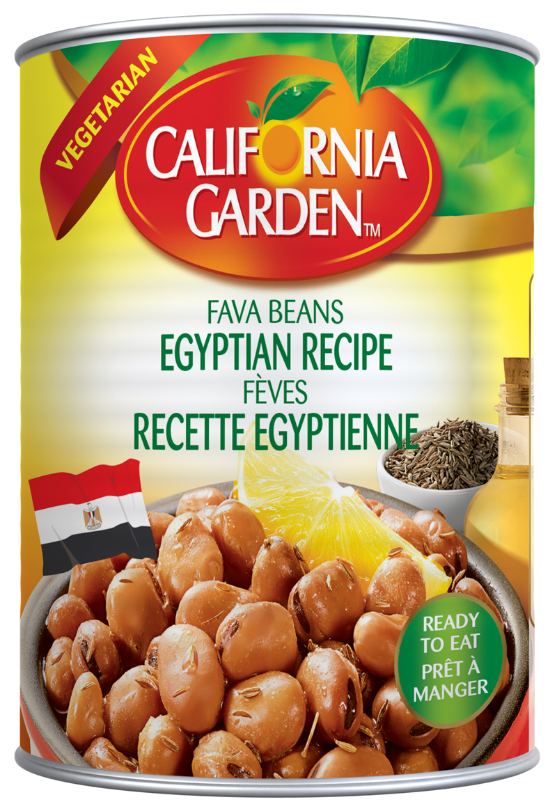 CALIFORNIA GARDEN EGYPTIAN FAVA BEANS 16OZ 24/CASE