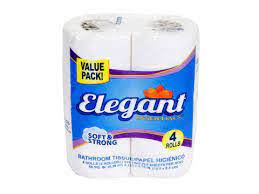 ELEGANT BATH TISSUE 4-RL 24/4PK