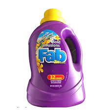 FAB BOLD LAUNDRY DETERGENT 50OZ 6/CASE