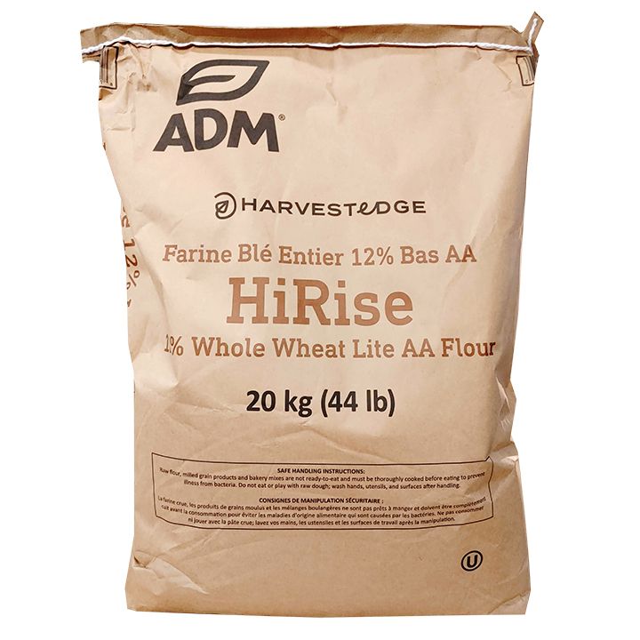 ADM ROSES WHOLE WHEAT FLOUR 44 LB