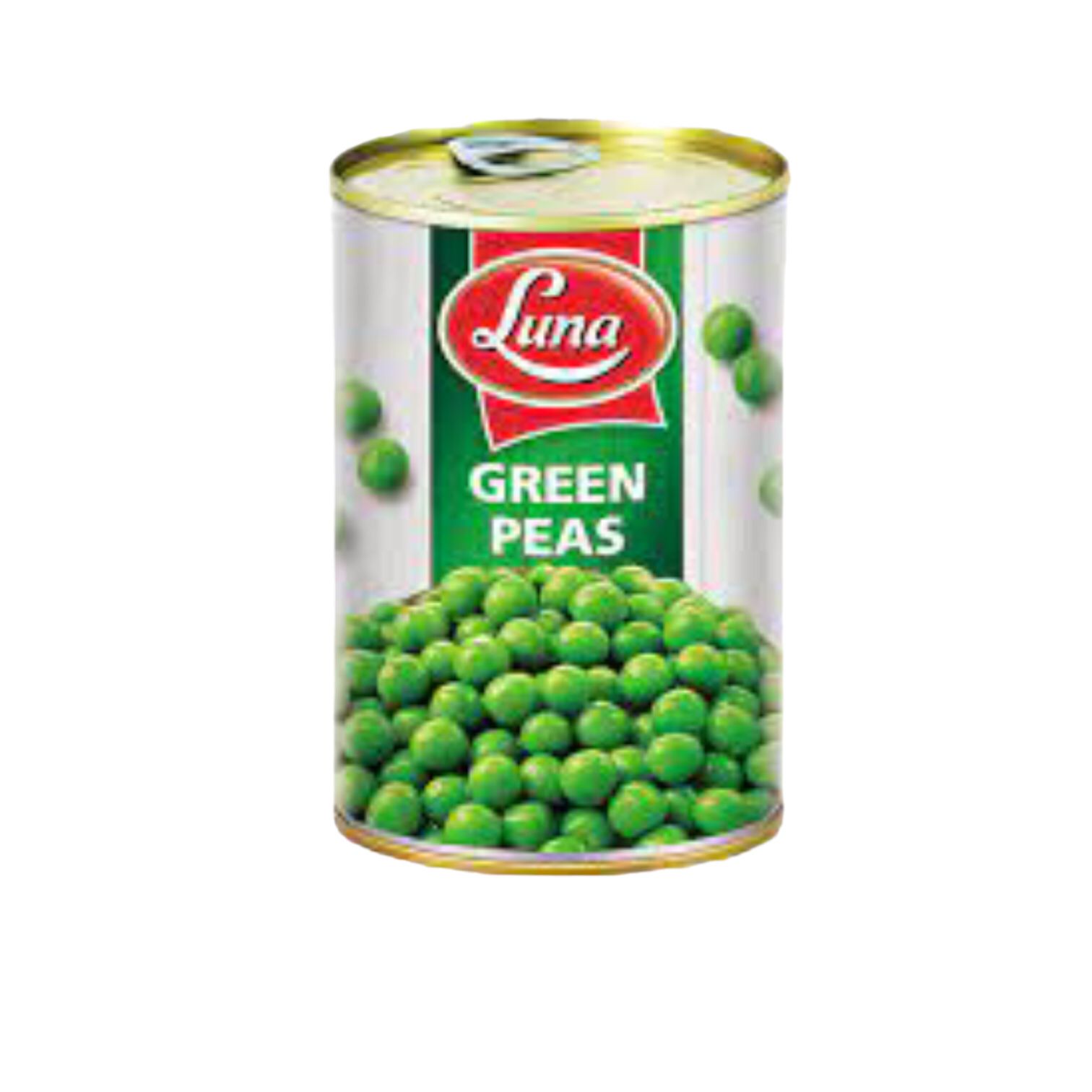 LUNA GREEN PEAS 380G 24/CASE